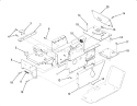 Page S Diagram and Parts List for 81-14KS01 1978 Toro Lawn Tractor