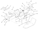 Page V Diagram and Parts List for 91-16KS01 1979 Toro Lawn Tractor