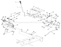 Page E Diagram and Parts List for 91-16KS01 1979 Toro Lawn Tractor