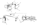 D-160 Onan Engine, Ignition Group Diagram and Parts List for 01-16OS01 1980 Toro Lawn Tractor