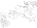 Sheet Metal And Covers Diagram and Parts List for 81-16OS01 1978 Toro Lawn Tractor