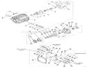 Hydrostatic Transmission-Pump Section Diagram and Parts List for 01-16OS01 1980 Toro Lawn Tractor