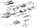 Starter And Solenoid Diagram and Parts List for 91-20RG01 1981 Toro Lawn Tractor