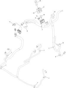 Wire Harness Assembly No. 135-5753 Diagram and Parts List for 72906 412200000 - 999999999 Toro Lawn Tractor