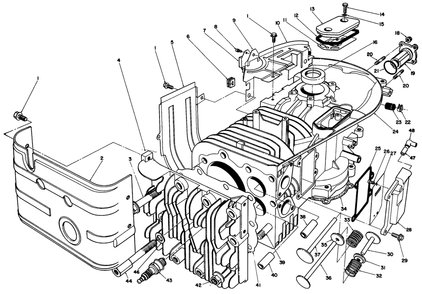 Engine Assembly Diagram and Parts List for 30115 9000001 - 9999999 Toro Lawn Tractor Accessories