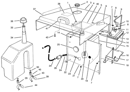 Part Location Diagram of 92-6267 Toro DISCONTINUED