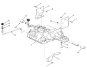 6-Speed Transmission Diagram and Parts List for 92-08BF01 1979 Toro Lawn Tractor