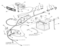 Electrical System Diagram and Parts List for 92-08BF01 1979 Toro Lawn Tractor
