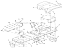 Page I Diagram and Parts List for 92-08BF01 1979 Toro Lawn Tractor