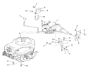 Part Location Diagram of 106552 Toro Engine-11HP-B&S Model 252707, Type 0151-01