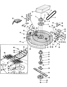 Part Location Diagram of 3-5571 Toro Housing