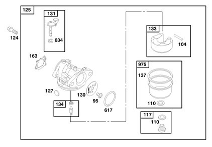 Engine Briggs And Stratton Model 12f802-1767-E1 Diagram and Parts List for 20914 8900001 - 8999999 Toro Lawn Mower