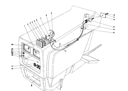 Headlight Kit No. 38-5760 Diagram and Parts List for 57360 0000001 - 0999999 Toro Lawn Tractor