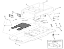 Body, Sheet Metal And Covers Diagram and Parts List for 03-08EP01 1983 Toro Lawn Tractor