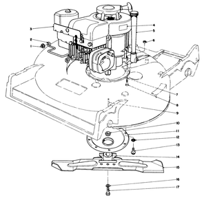 Engine Assembly (Model 22015) Diagram and Parts List for 22015 5000001 - 5999999 Toro Lawn Mower