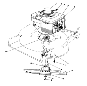 Engine Assembly Diagram and Parts List for 20218 2000001 - 2999999 Toro Lawn Mower