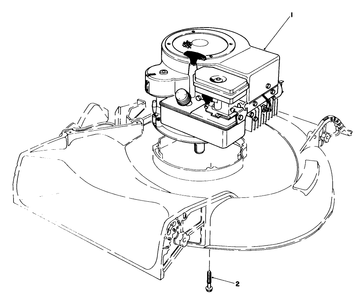Engine Assembly Diagram and Parts List for 16330 4000001 - 4999999 Toro Lawn Mower