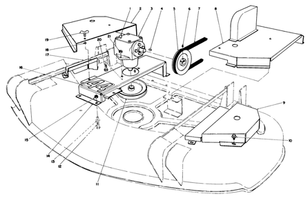 Cutting Unit Model No. 30544 (Continued) Diagram and Parts List for 30718 0000001 - 0999999 Toro Lawn Tractor