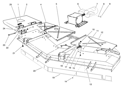 Part Location Diagram of 93-7043 Toro Retainer (Europe)