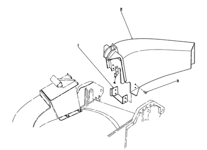 Side Discharge Kit No. 59107 (Optional) Diagram and Parts List for 20586C 8000001 - 8999999 Toro Lawn Mower