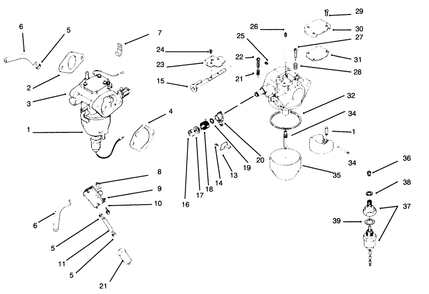 Part Location Diagram of 2505003 Toro Filter-Fuel