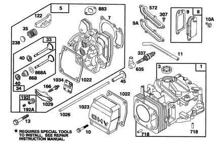 Engine Gts 150 Model 97772-0118-02 Diagram and Parts List for 20464 5900001 - 5999999 Toro Lawn Mower