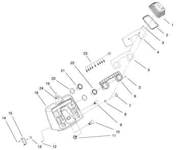 Dash Assembly Diagram and Parts List for 73552 9900001 - 9999999 Toro Lawn Tractor
