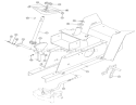 Part Location Diagram of 4880 Toro Sector Steering