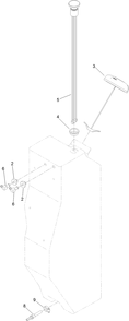 Lh Fuel Tank Assembly No. 133-6991 Diagram and Parts List for 22530 414400000 - 999999999 Toro Lawn Tractor Accessories