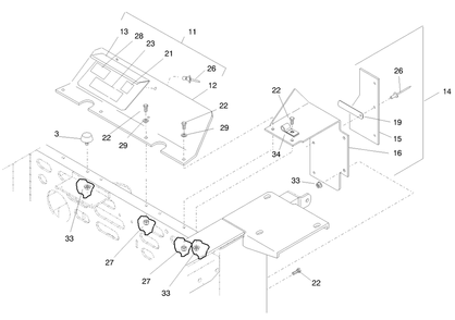 Shields And Guards Diagram and Parts List for 74200 890001 - 899999 Toro Lawn Tractor