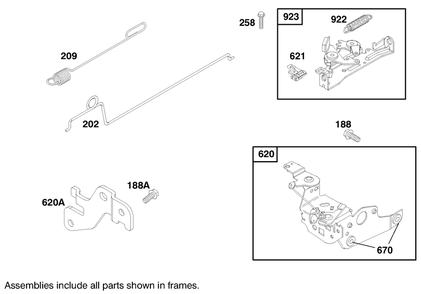 Engine Briggs & Stratton Model 12f802-1767-E1 Diagram and Parts List for 20914 9900001 - 9999999 Toro Lawn Mower