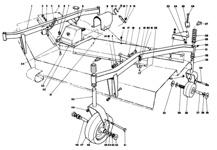 Cutting Unit Model No. 30721 (Continued) Diagram and Parts List for 30721 700001 - 799999 Toro Lawn Mower