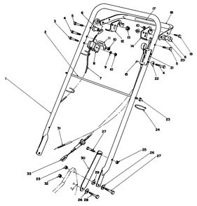 Part Location Diagram of 1-323637 Toro Throttle Control
