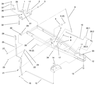 Part Location Diagram of 9231204 Toro Pin-Clevis
