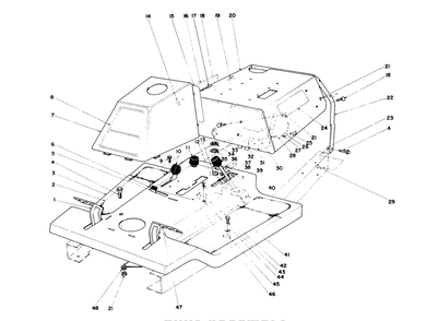 Part Location Diagram of 12-3459 Toro DISCONTINUED