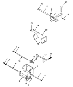 Hitches Diagram and Parts List for 73420 3900001 - 3999999 Toro Lawn Tractor