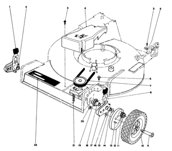 Part Location Diagram of 36-7790 Toro DISCONTINUED