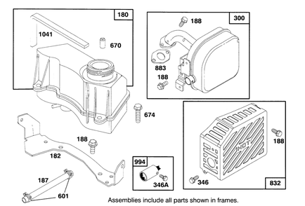 Engine Gts 150 Diagram and Parts List for 26630BC 4900001 - 4999999 Toro Lawn Mower