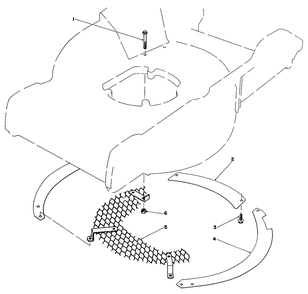 Leaf Shredder Kit No. 59101 (Optional) Diagram and Parts List for 20577 5000001 - 5999999 Toro Lawn Mower