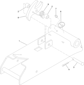 Linkage Assembly No. 115-4582 Diagram and Parts List for 22342HD 404696700 - 405699999 Toro Lawn Tractor Accessories