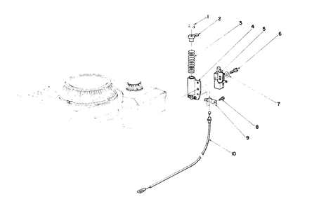 Brake Assembly Diagram and Parts List for 16212 5000001 - 5999999 Toro Lawn Mower