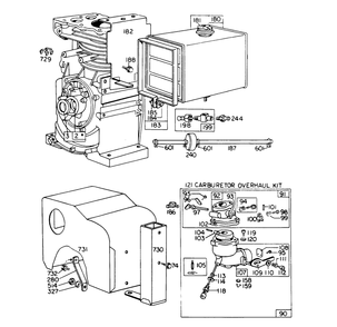 Part Location Diagram of 299942 Toro Pipe-Fuel