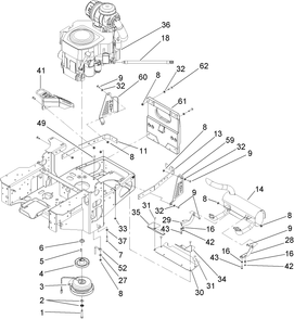 Part Location Diagram of 109-0876 Toro DISCONTINUED
