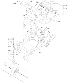 Part Location Diagram of 32180-040 Toro Clip-Harness