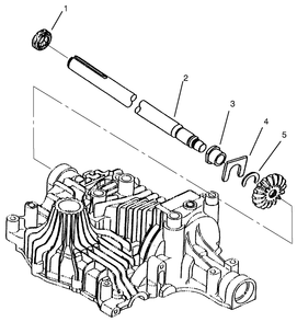 Axle Shaft Diagram and Parts List for 72064 7900001 - 7999999 Toro Lawn Tractor