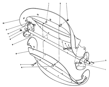 Rotor Assembly Diagram and Parts List for 38180C 8000001 - 8999999 Toro Snow Blower