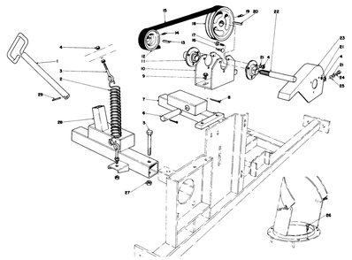 Part Location Diagram of 3210442 Toro Self Tapping Screw