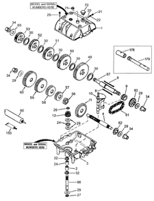 Peerless Transmission Model 700-070a Diagram and Parts List for 30194 990201 - 999999 Toro Lawn Mower