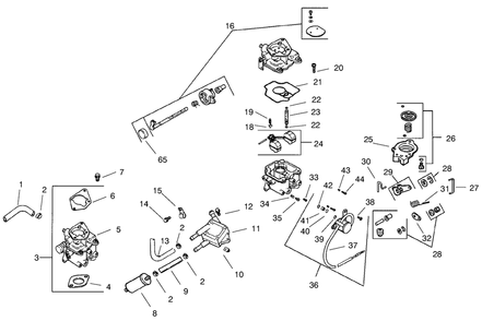 Group 8-Fuel System (Ch25s 68606 Kohler) Diagram and Parts List for 74205 990001 - 999999 Toro Lawn Tractor