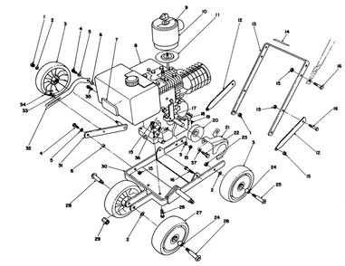 Part Location Diagram of 82-8130 Toro Decal-Warning